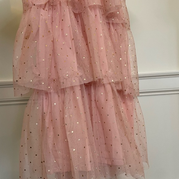 EUC Baby GAP Pink Tulle Tiered Dress - size 5 - Picture 4 of 8